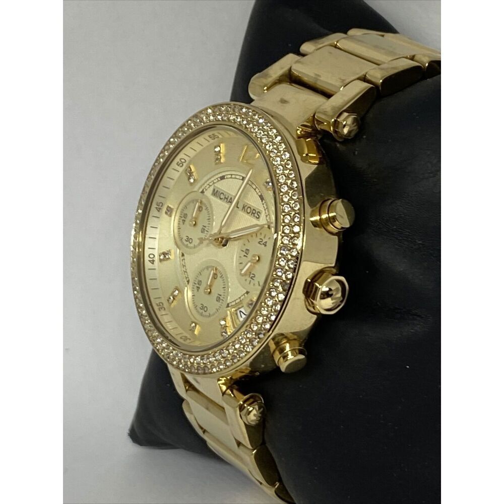 Michael Kors Parker MK5354 Women Stainless Steel Analog Dial Quartz Watch XR652 - Picture 4 of 12